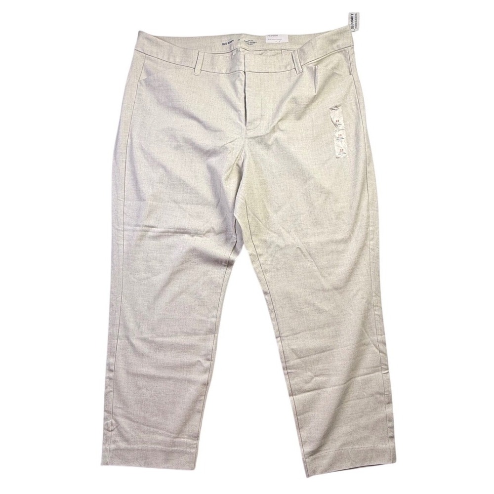 Old Navy High-Rise Pixie Skinny Ankle Pants Gray Size 22 NWT-2687